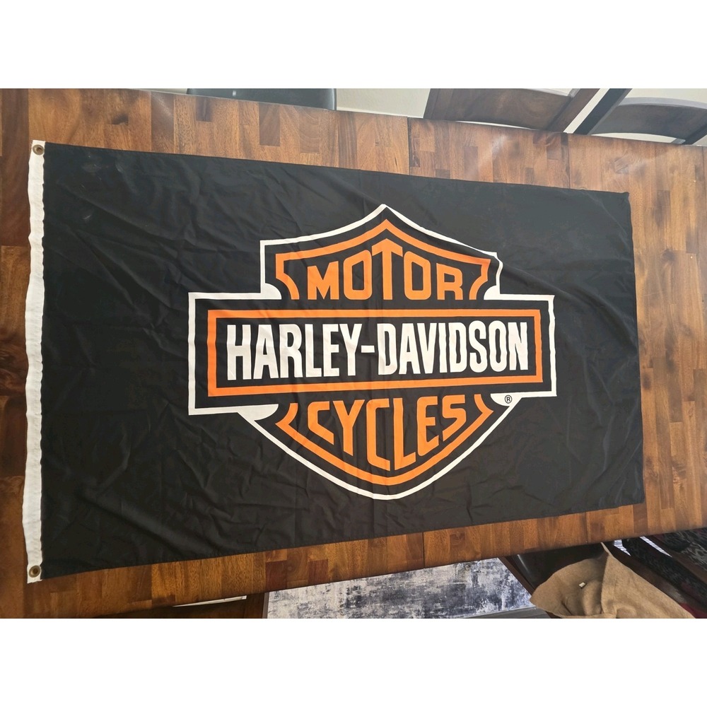 Harley-Davidson Motorcycle Flag  Large